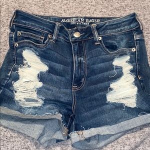 American Eagle Super-Stretch Jean Shorts
